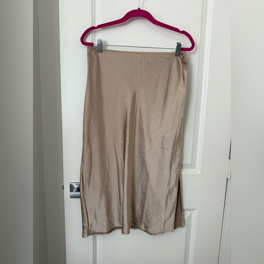 Old Navy Satin midi dress